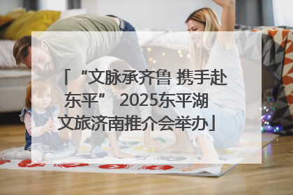 “文脉承齐鲁 携手赴东平” 2025东平湖文旅济南推介会举办