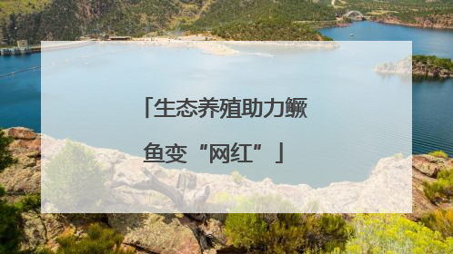 生态养殖助力鳜鱼变“网红”