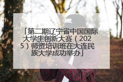 第二期辽宁省中国国际大学生创新大赛（2025）师资培训班在大连民族大学成功举办