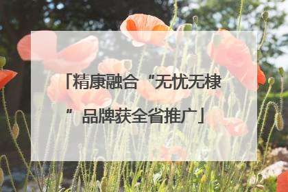 精康融合“无忧无棣”品牌获全省推广