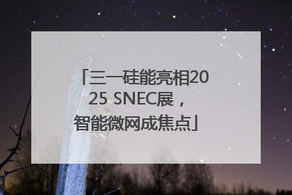 三一硅能亮相2025 SNEC展，智能微网成焦点