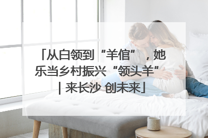 从白领到“羊倌”，她乐当乡村振兴“领头羊”｜来长沙 创未来