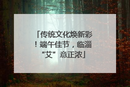 传统文化焕新彩！端午佳节，临淄 “艾”意正浓