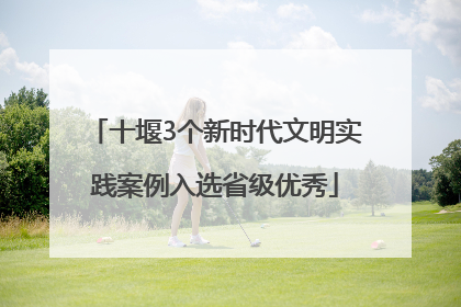 十堰3个新时代文明实践案例入选省级优秀
