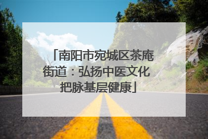 南阳市宛城区茶庵街道：弘扬中医文化 把脉基层健康