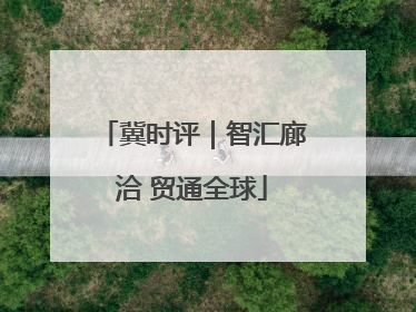 冀时评｜智汇廊洽 贸通全球