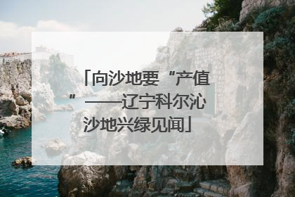 向沙地要“产值”——辽宁科尔沁沙地兴绿见闻
