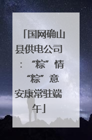 国网确山县供电公司：“粽”情“粽”意 安康常驻端午