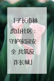 子长市林虎山社区：守护家园安全 共筑反诈长城