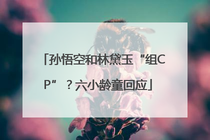 孙悟空和林黛玉“组CP”？六小龄童回应