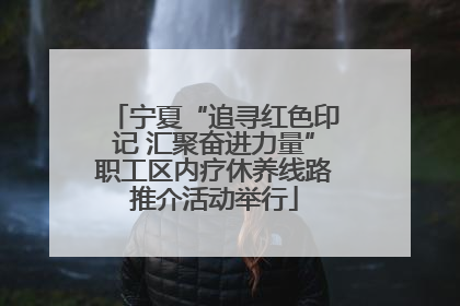 宁夏“追寻红色印记 汇聚奋进力量”职工区内疗休养线路推介活动举行
