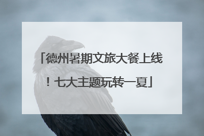 德州暑期文旅大餐上线！七大主题玩转一夏
