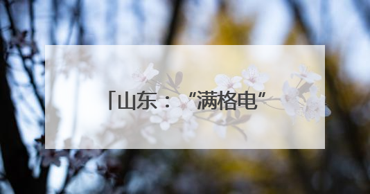 山东：“满格电”赋能“慧种田”