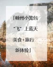 嵊州小笼包“飞”上蓝天 美食+旅行新体验