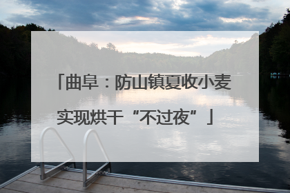 曲阜：防山镇夏收小麦实现烘干“不过夜”