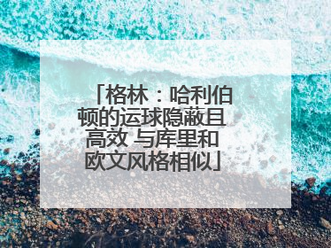 格林：哈利伯顿的运球隐蔽且高效 与库里和欧文风格相似