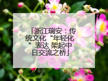 浙江瑞安：传统文化“年轻化”表达 架起中日交流之桥