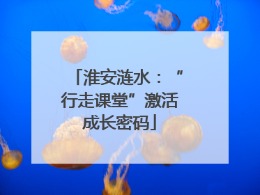 淮安涟水：“行走课堂”激活成长密码