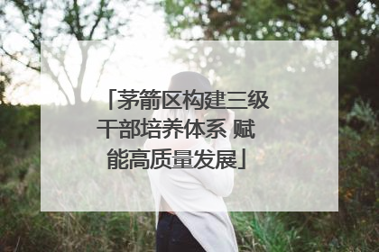 茅箭区构建三级干部培养体系 赋能高质量发展