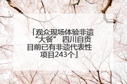 观众现场体验非遗“大餐” 四川自贡目前已有非遗代表性项目243个