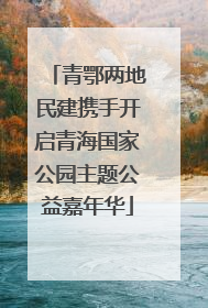 青鄂两地民建携手开启青海国家公园主题公益嘉年华