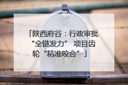 陕西府谷：行政审批“全链发力” 项目齿轮“精准咬合”