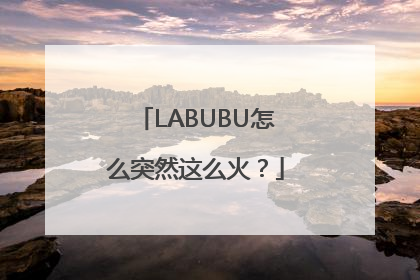 LABUBU怎么突然这么火？